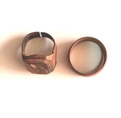 Ancient Roman copper rings. Lot 165