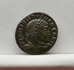Roman Empire Crispus 322-324 AD AE Follis #KTM10415
