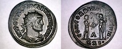 284-305AD Roman Imperial Diocletian AE Antoninianus – Cyzicus Mint – RIC-306 c33