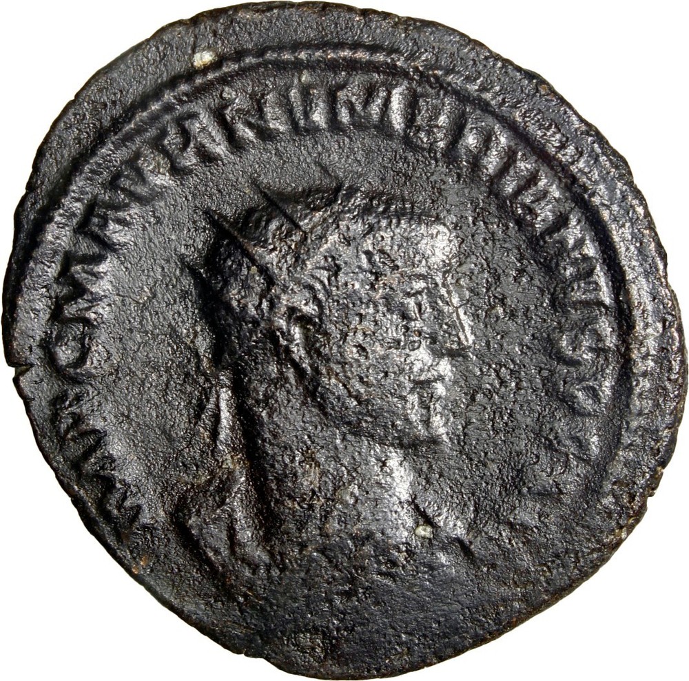 Numerian AE Antoninianus Antioch VIRTVS AVGG Victory & Carus RIC 466 VF