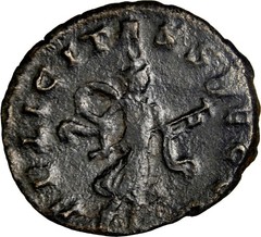 Gallienus (Joint Reign with Valerian) – FELICITAS SAECVLI – Diana – Rare 23mm VF