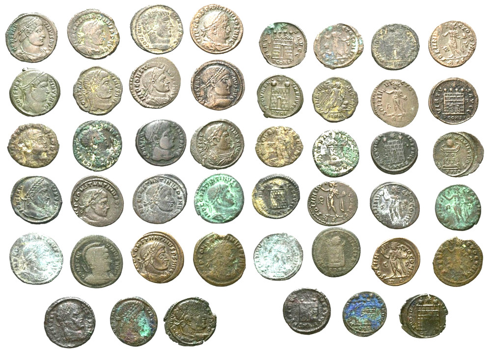 RANDOM LOT(S) of 5 NICE ANCIENT ROMAN COINS! VARIOUS RULERS/DENOMS All Different