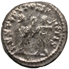 Roman Imperial | Valerian I | AR Antoninianus | Samosata | 255-256 | IRONIC TYPE