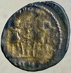 Genuine Ancient Roman Coin 337-342AD Emperor Constans 2 Soldiers Gloria Exercit