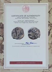 Pontius Pilate Jesus Crucifier Authentic Ancient Jewish Roman Coin with COA