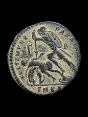 Constantius II, 337-361 “Soldier Spearing Fallen Horseman” Cyzicus Mint Wow Grad