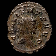 *Lucernae* Gallienus Antoninianus FORTVNA REDVX – Ç (B567) Rome mint 265 A.D.