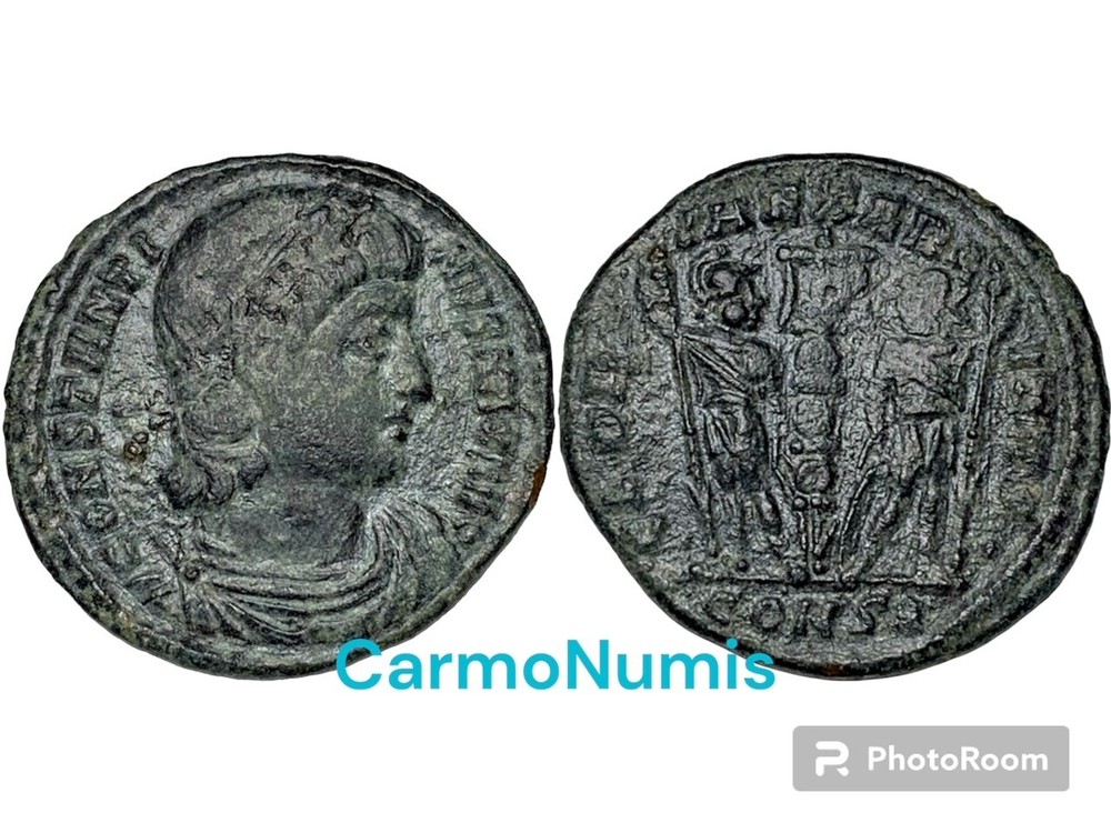 Constantine I, nummus, Constantinople, 336 AD. [ROM_2828]
