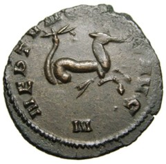 Gallienus Æ Antoninianus (267-268 AD) – Hippocamp
