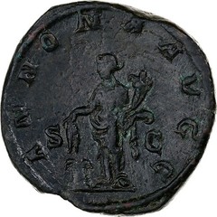 [#30463] Philip I, Sestertius, 244-249, Rome, Bronze, EF, RIC:168