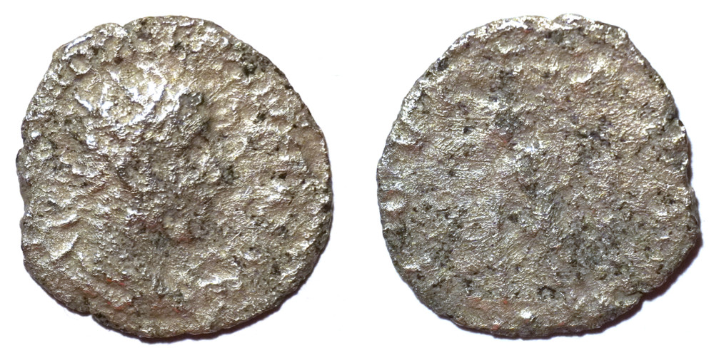 Authentic Roman Silvered Billon Antoninianus Gordian III Iovi Statoris 241 AD
