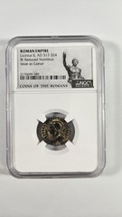 Roman Empire Licinius II AD 317-324 BI Reduced Nummus Issue Caesar NGC!