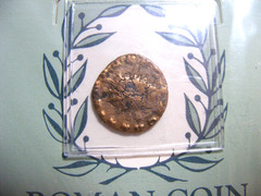 ANCIENT ROMAN COIN 240 AD – 410AD WITH COA c