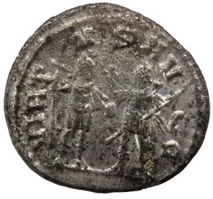 Roman Imperial | Gallienus | AR Antoninianus | Samosata | 255-256 | VIRTVS AVGG