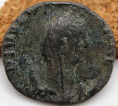 Roman Imperial | Diva Mariniana | BI Antoninianus | 254 CE | Imperial Peacock