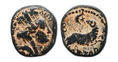 🔥HADRIAN-STAR OF BETHLEHEM-128/129 AD-17mm/485g-CH F-ANTIOCH-RPC III 3731.7