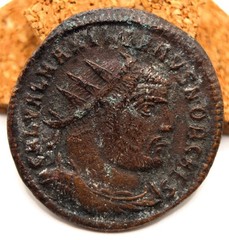 Roman Imperial | Galerius as Caesar | AE Reform Radiate | 295-296 AD | Heraclea