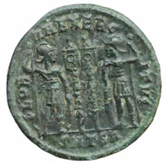 AUTHENTIC CONSTANTIUS II ROMAN COIN – VF CONDITION – AE 19mm 3GR