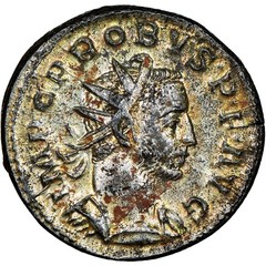 Roman Empire Probus Aurelianianus (276-282 AD) – NGC Choice AU! 5/5 Strike! PQ+