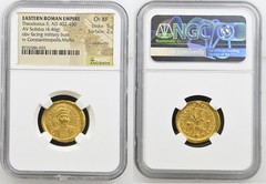 Roman Empire, Theodosius II (AD 402-450), AV Solidus, D N THEODO-SIVS P F AVG,