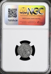 Emperor Lucius Verus Silver Denarius 161-169AD NGC Genuine Roman Scarce Coin