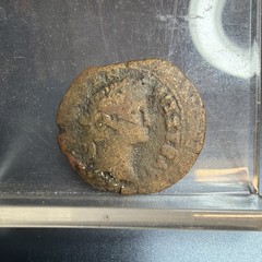 Roman Egypt, Alexandria Otho AE Diabol (69 AD) – NGC Rare (Bronze Disease)