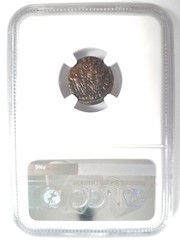 Constantine II Roman Empire BI Nummus AE3/4 NGC XF Ancient Epfig Hoard Pedigree