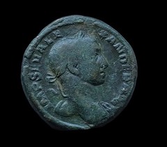 Alexandre Sévère, Sesterce, MARS Victor