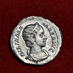 Julia Mamaea 225-235 A.D. Denarius Felicitas High Grade