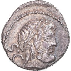 [#1069046] Procilia, Denarius, 78-77 BC, Rome, Silver, AU(50-53), Crawford:379/1