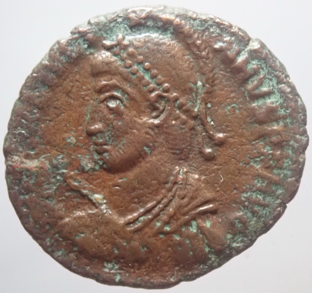 Scarce !!! Roman Imperial Julian II Apostata VOT Original Authentic !!!