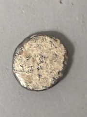 Ancient Roman Lead Stamp Seal With The Profile Of Severus Alexander, 222-235AD