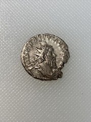 postumus silver antoninianus AA