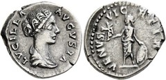 Lucilla, Augusta, 164-182. Denarius (Silver, 19 mm, 3.39 g, 12 h), Rome