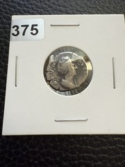 Silver denarius, Diva Faustina the Elder Annia Galeria Faustina RIC:374