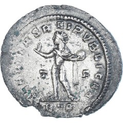 [#1173522] Coin, Constantine II, Follis, 317, Trier, AU, Bronze, RIC:154
