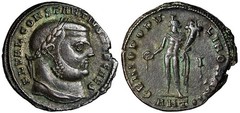 Constantius I Chlorus Follis “Genius of the Romans” Antioch Good Very Fine