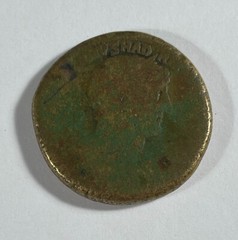 Ancient Roman coin Hadrian (AD 117-138) (#153) Bronze Sestertius. Littleton pa