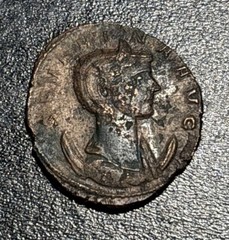 274 AD Roman Imperial Severina Augusta AE Antoninianus CONCORDIA AVGG 3.97g Coin