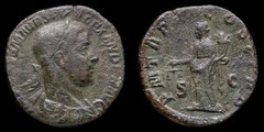Severus Alexander Sestertius – PM TRP VI COS II PP – 29 mm / 15,78 gr.