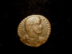 JULIAN II the Philosopher. AD 360-363. Double MAIORINA. Bull of Aspis.