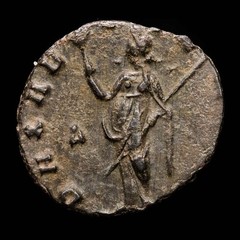 *Lucernae* Gallienus Scarce Antoninianus PAX AETERNA (397) Rome 266 A.D.