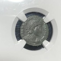 ROMAN EMPIRE CONSTANTIUS II BI HALF-CENTENIONALIS AD 337-361 NGC XF
