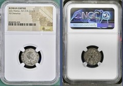 Roman Empress Julia Maesa Genuine Silver Denarius NGC Ancient Coin 218AD-224AD