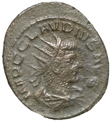 CLAUDIUS II GOTHICUS ROMAN COIN – VERY FINE CONDITION – AE 21mm 2.8 GRAMS