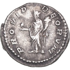 [#1170407] Coin, Elagabalus, Denarius, 219, Rome, MS, Silver, Cohen:242