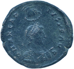 ARCADIUS LARGE FOLLIS ROMAN COIN – GREAT CONDITION AE 22MM 4.5 GRAMS
