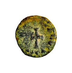 RARE Arcadius, 383-408. Nummus (bronze0.75 g, 10 mm) Alexandria Christian Cross