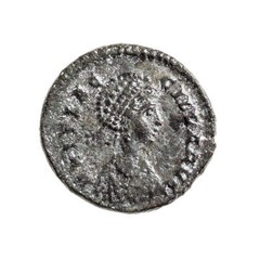 Ancient Rome AE4 Aelia Flacilla 379 AD VF-30