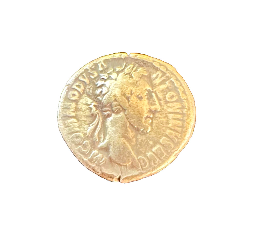 Roman Empire Commodus AR Silver Denarius 191-192 AD